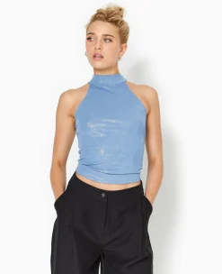 Pimkie T-Shirt Et Top^Top Sans Manches Col Montant Avec Lurex -