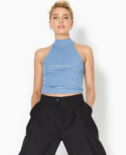 Pimkie T-Shirt Et Top^Top Sans Manches Col Montant Avec Lurex -