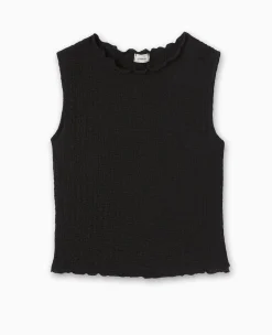 Pimkie T-Shirt Et Top^Top Sans Manches En Tissu Reliéfé -
