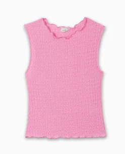 Pimkie Ensembles|T-Shirt Et Top^Top Sans Manches En Tissu Reliéfé -