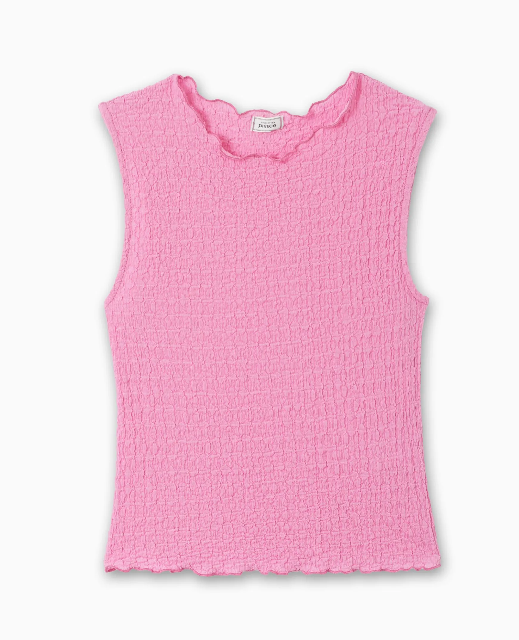 Pimkie Ensembles|T-Shirt Et Top^Top Sans Manches En Tissu Reliéfé -