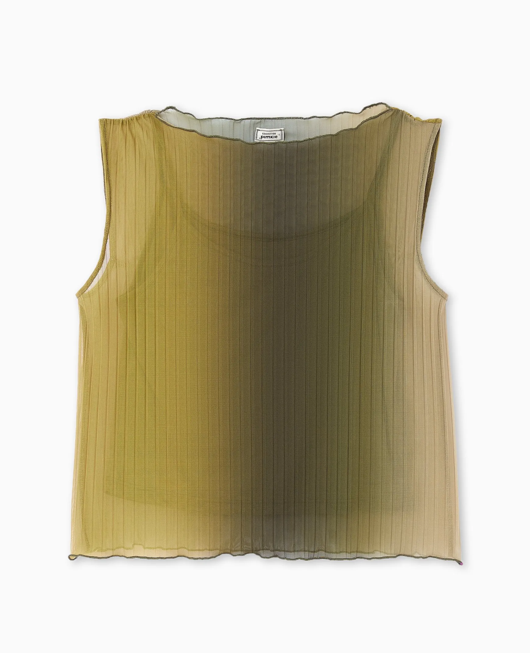 Pimkie Ensembles|T-Shirt Et Top^Top Sans Manches En Tulle Plissé -