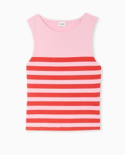Pimkie T-Shirt Et Top^Top Sans Manches Rayé -