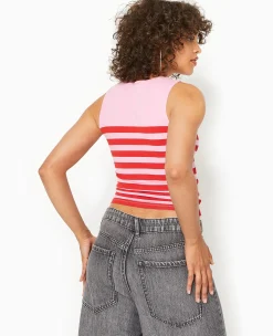 Pimkie T-Shirt Et Top^Top Sans Manches Rayé -