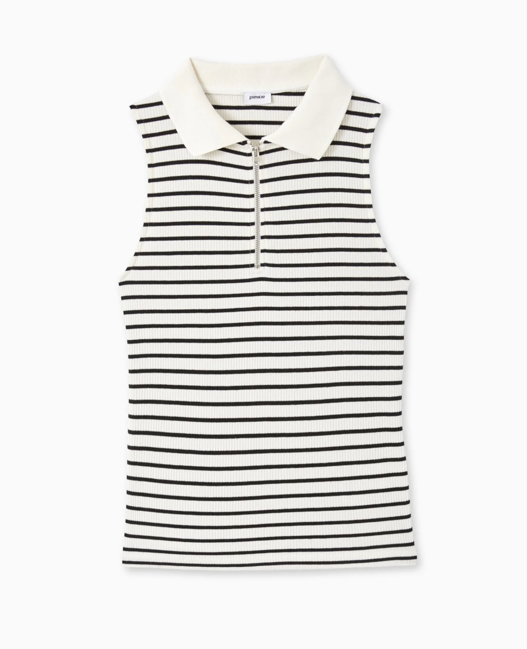 Pimkie T-Shirt Et Top^Top Zippé Sans Manches Avec Col Polo -