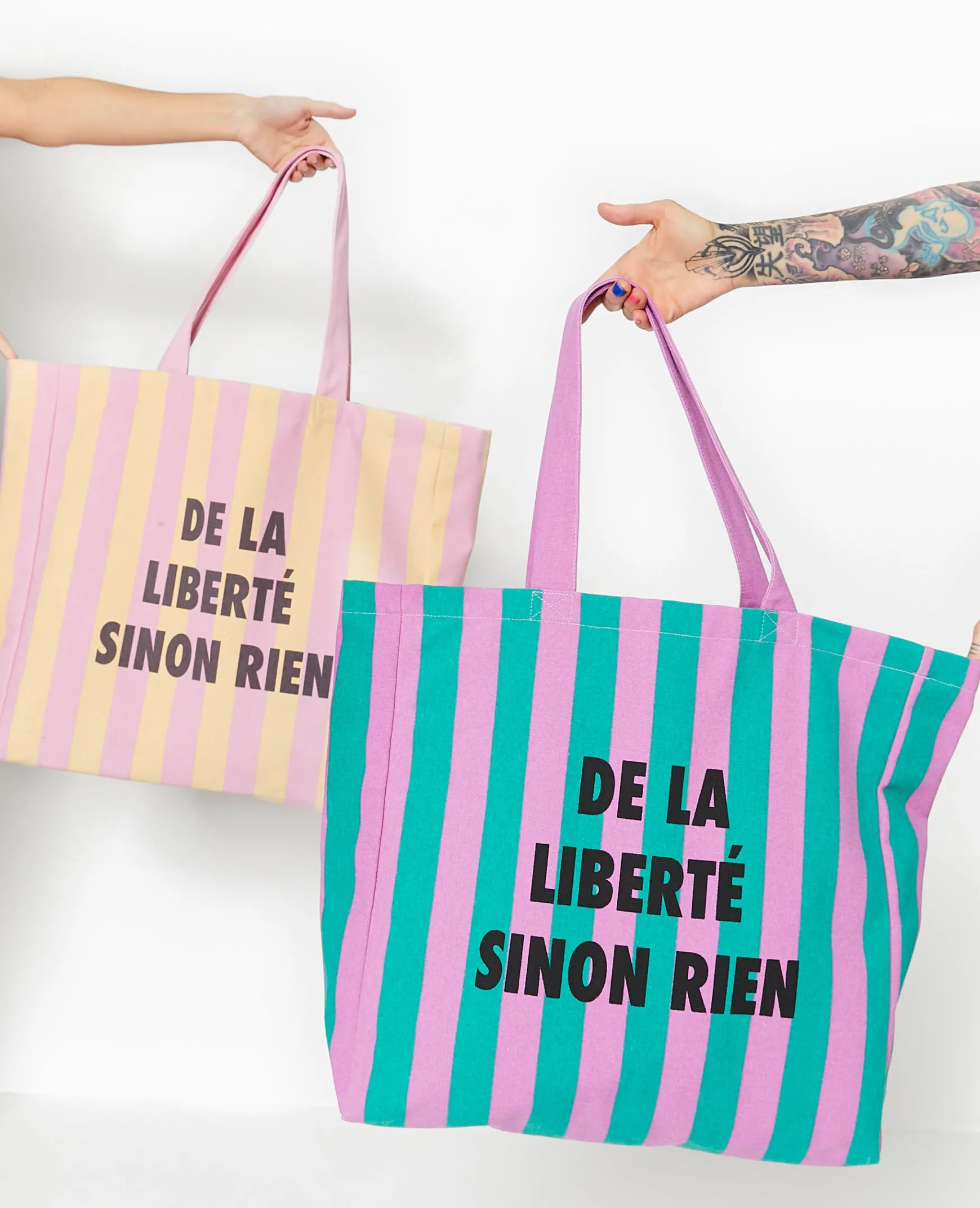 Pimkie Sac|Toute La Collection^Tote Bag XXL Rayé -