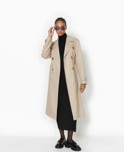 Pimkie Manteau Et Blouson|Toute La Collection^Trench En Toile Avec Ceinture -