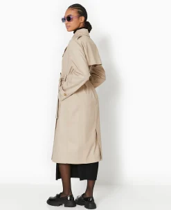 Pimkie Manteau Et Blouson|Toute La Collection^Trench En Toile Avec Ceinture -