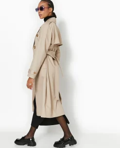 Pimkie Manteau Et Blouson|Toute La Collection^Trench En Toile Avec Ceinture -