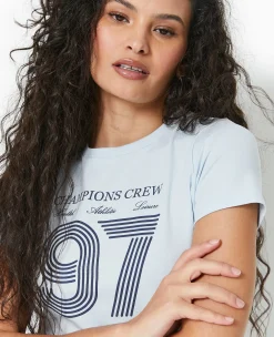 Pimkie T-Shirt Et Top|Toute La Collection^T-shirt Ajusté Avec Print Devant -