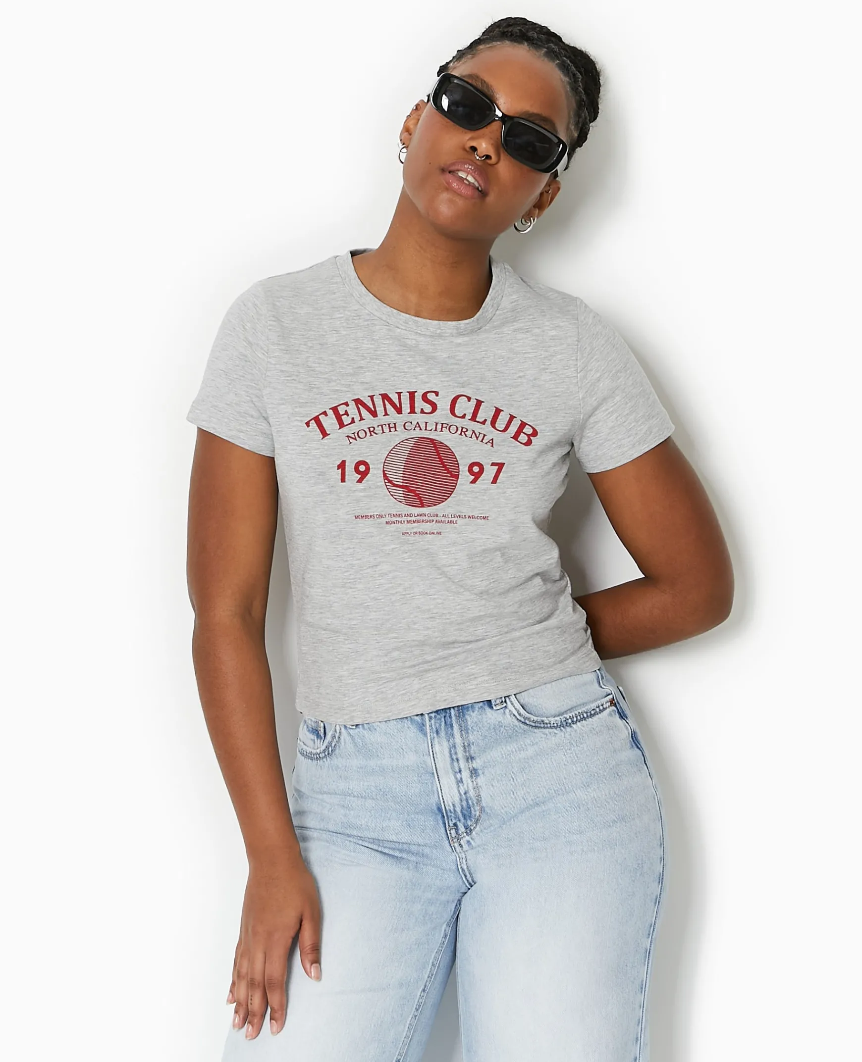 Pimkie Toute La Collection|T-Shirt Et Top^T-shirt Ajusté Avec Print Devant -
