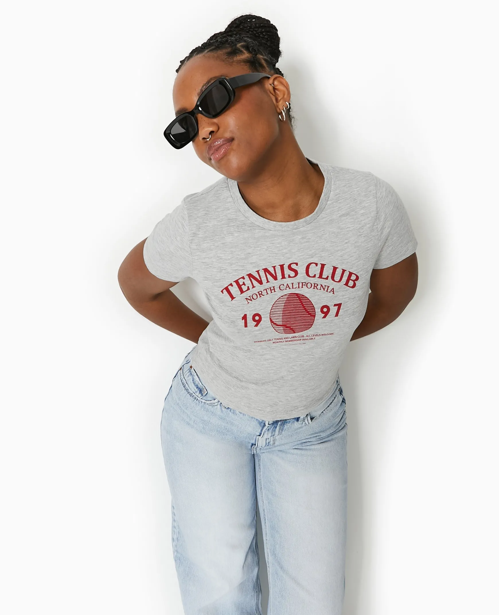Pimkie Toute La Collection|T-Shirt Et Top^T-shirt Ajusté Avec Print Devant -