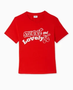 Pimkie Toute La Collection|T-Shirt Et Top^T-shirt Ajusté Avec Print Devant -
