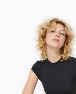Pimkie Toute La Collection|T-Shirt Et Top^T-shirt Ajusté En Maille Extensible -