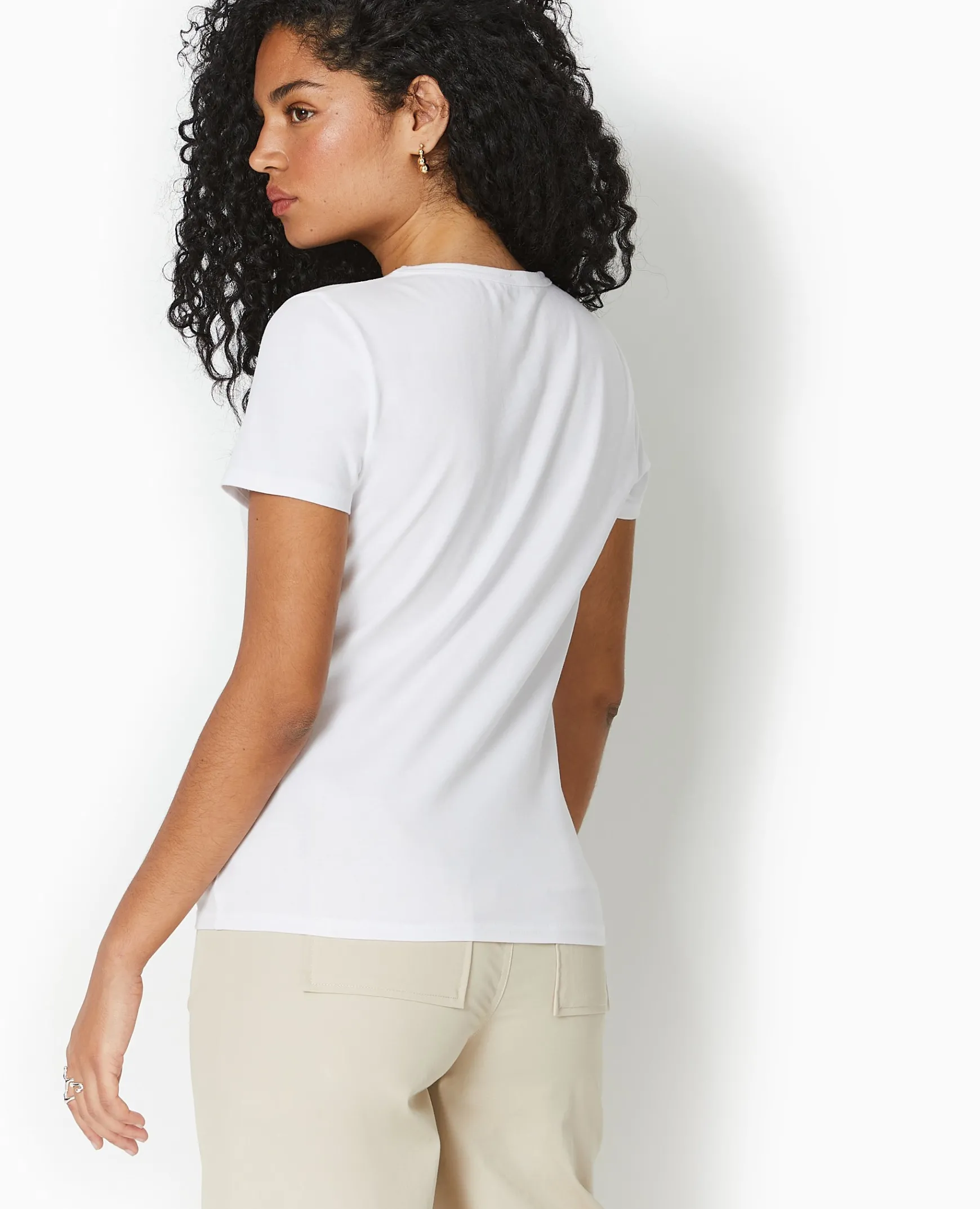Pimkie Toute La Collection|T-Shirt Et Top^T-shirt Ajusté Manches Courtes -