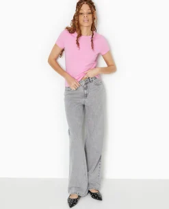 Pimkie Toute La Collection|T-Shirt Et Top^T-shirt Ajusté Manches Courtes -