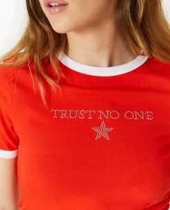 Pimkie T-Shirt Et Top^T-shirt Avec Message En Strass -