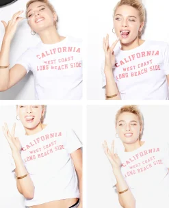 Pimkie Toute La Collection|T-Shirt Et Top^T-shirt Avec Print Devant -