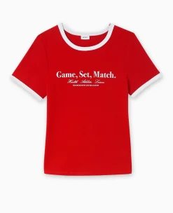 Pimkie T-Shirt Et Top^T-shirt Avec Print Et Biais Contrastés -