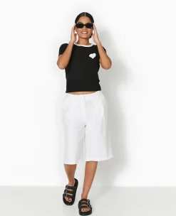 Pimkie Toute La Collection|T-Shirt Et Top^T-shirt Court Avec Cœur -