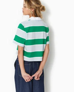 Pimkie Toute La Collection|T-Shirt Et Top^T-shirt Court Col Polo Rayé -