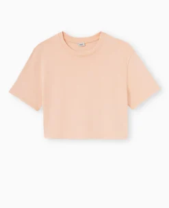 Pimkie T-Shirt Et Top^T-shirt Court En Coton épais Effet Délavé -
