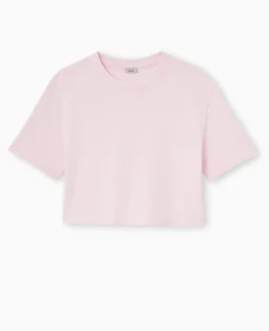 Pimkie T-Shirt Et Top^T-shirt Court En Coton épais Effet Délavé -