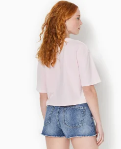 Pimkie T-Shirt Et Top^T-shirt Court En Coton épais Effet Délavé -
