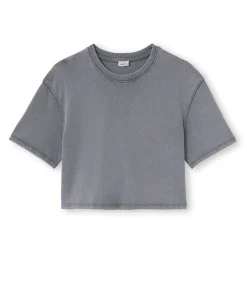 Pimkie T-Shirt Et Top^T-shirt Court En Coton épais Effet Délavé -
