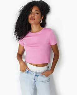 Pimkie Toute La Collection|T-Shirt Et Top^T-shirt Court En Maille Fluide -