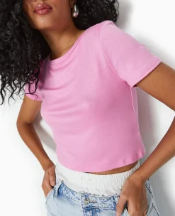 Pimkie Toute La Collection|T-Shirt Et Top^T-shirt Court En Maille Fluide -