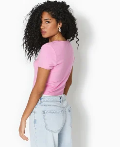 Pimkie Toute La Collection|T-Shirt Et Top^T-shirt Court En Maille Fluide -