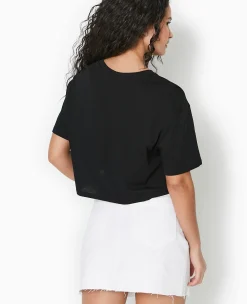 Pimkie T-Shirt Et Top^T-shirt Cropped Avec Print Devant -