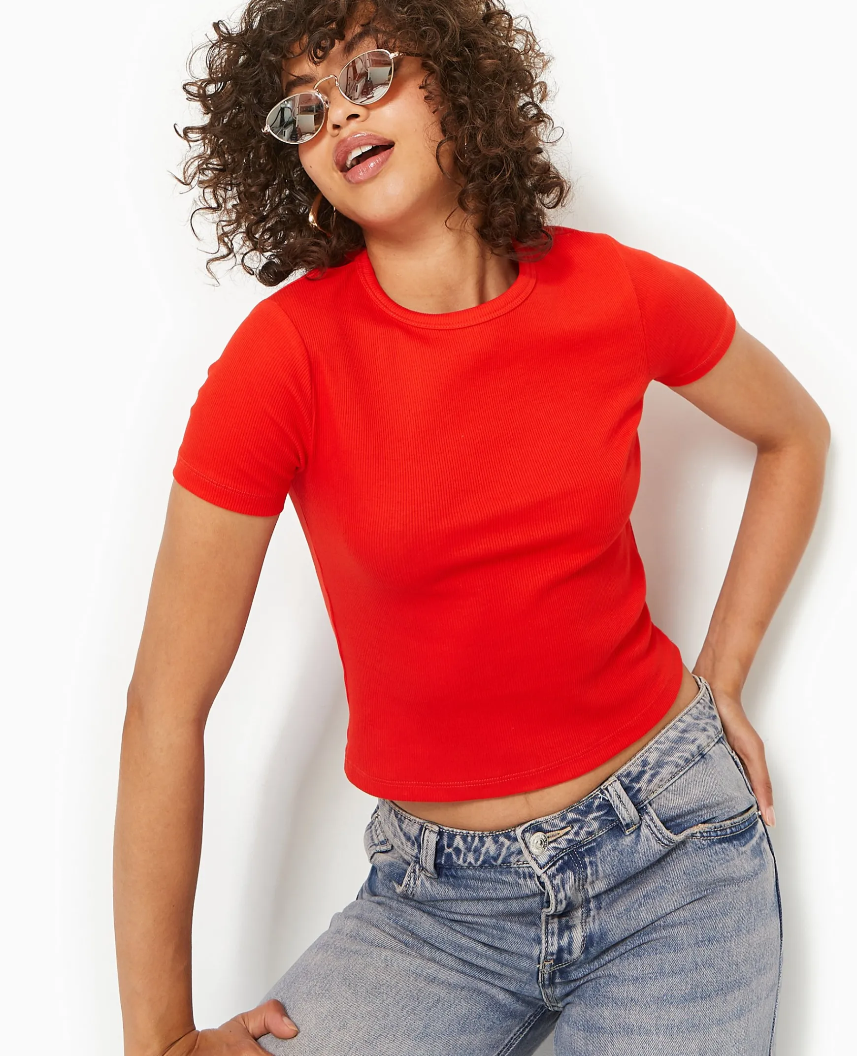Pimkie T-Shirt Et Top^T-shirt En Maille Côtelée -