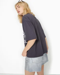 Pimkie Toute La Collection|T-Shirt Et Top^T-shirt Oversize Avec Grand Print STITCH Devant -