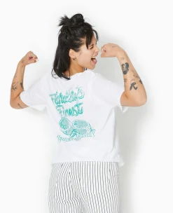 Pimkie Toute La Collection|T-Shirt Et Top^T-shirt Oversize Avec Print Poitrine Et Dos -