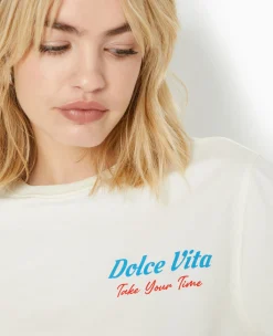 Pimkie Toute La Collection|T-Shirt Et Top^T-shirt Oversize Avec Print Poitrine Et Dos -