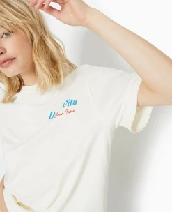 Pimkie Toute La Collection|T-Shirt Et Top^T-shirt Oversize Avec Print Poitrine Et Dos -