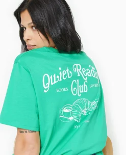 Pimkie Toute La Collection|T-Shirt Et Top^T-shirt Oversize Avec Print Poitrine Et Dos -