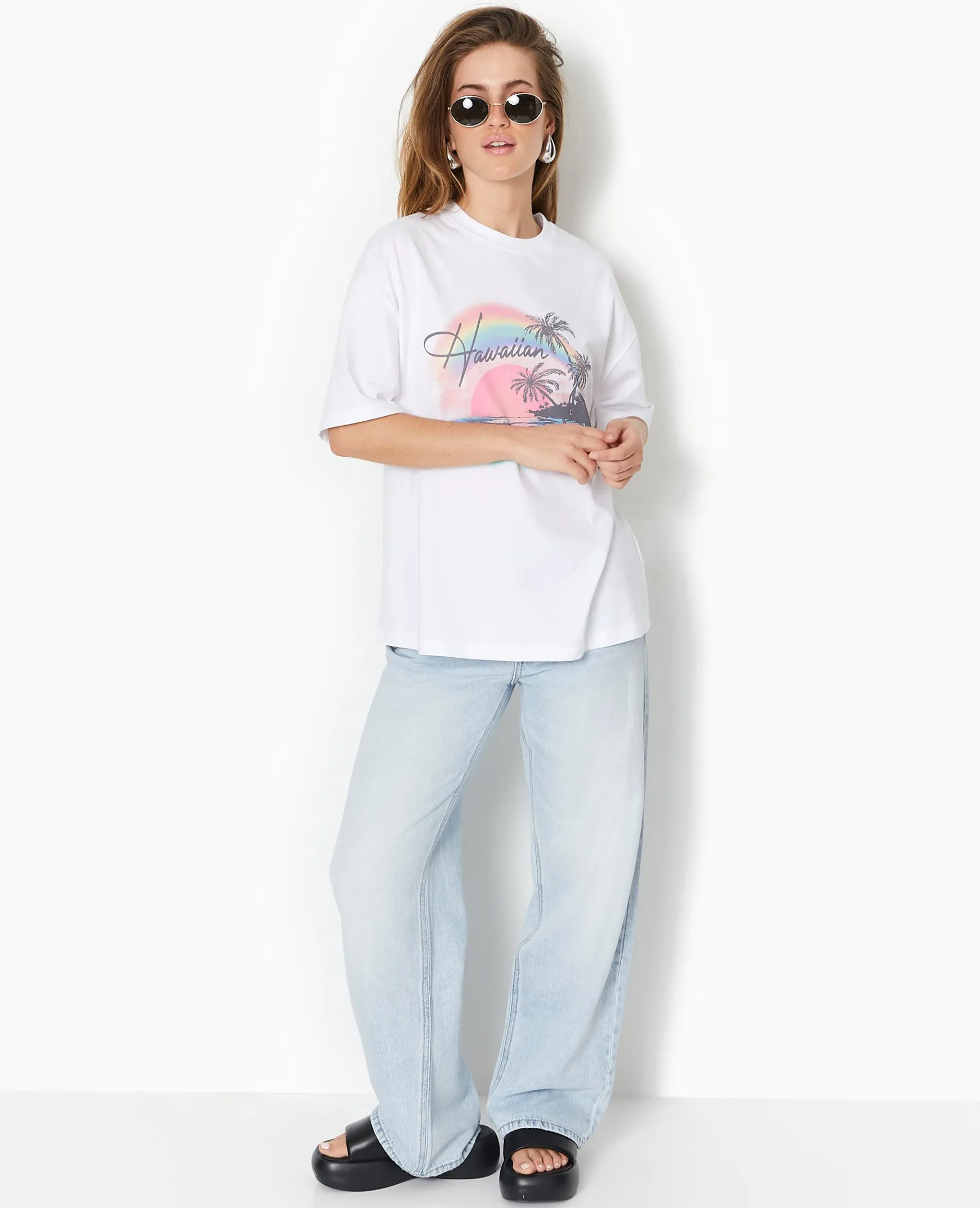 Pimkie T-Shirt Et Top^T-shirt Oversize Avec Print Devant -