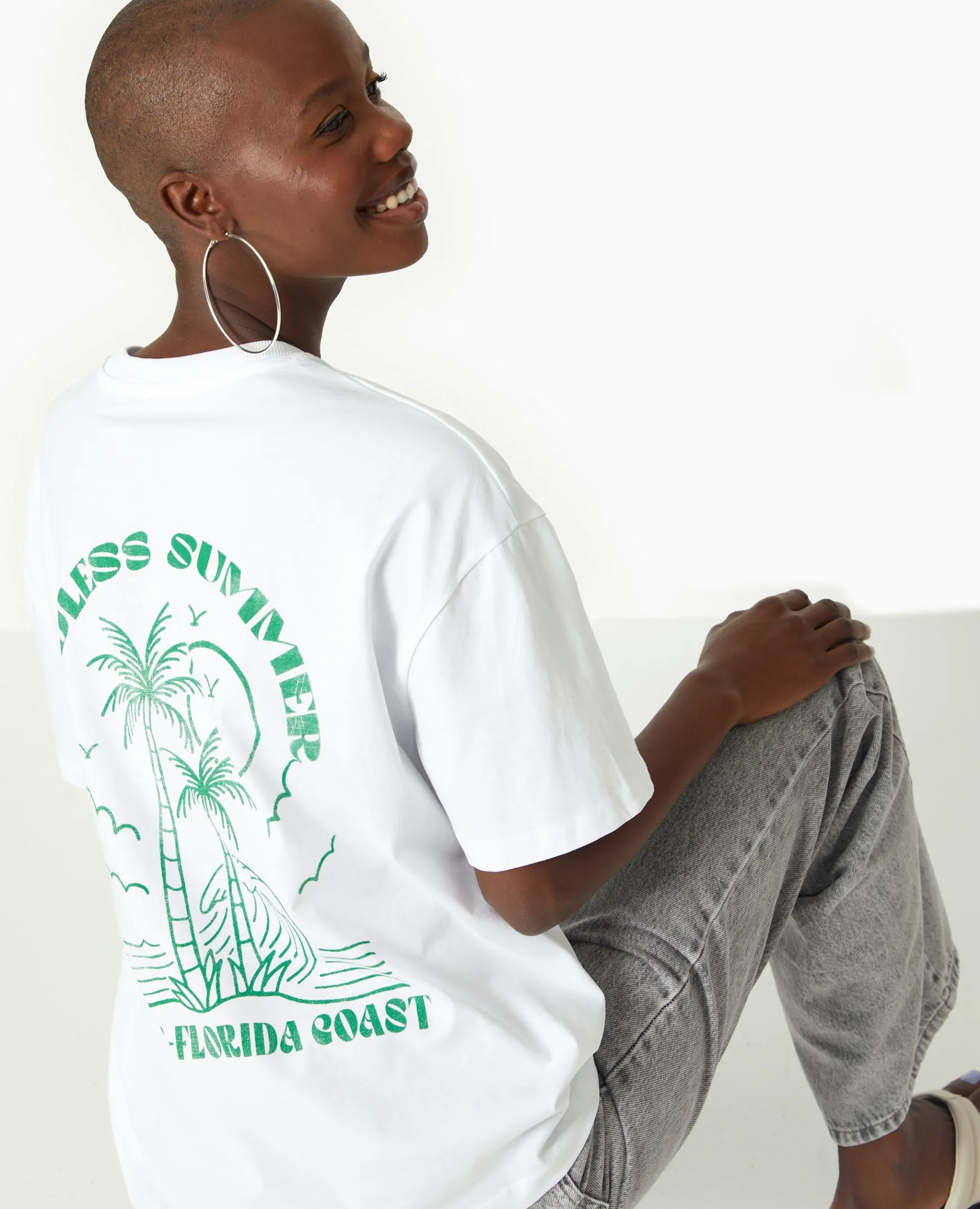 Pimkie T-Shirt Et Top^T-shirt Oversize Avec Print Devant Et Dos -