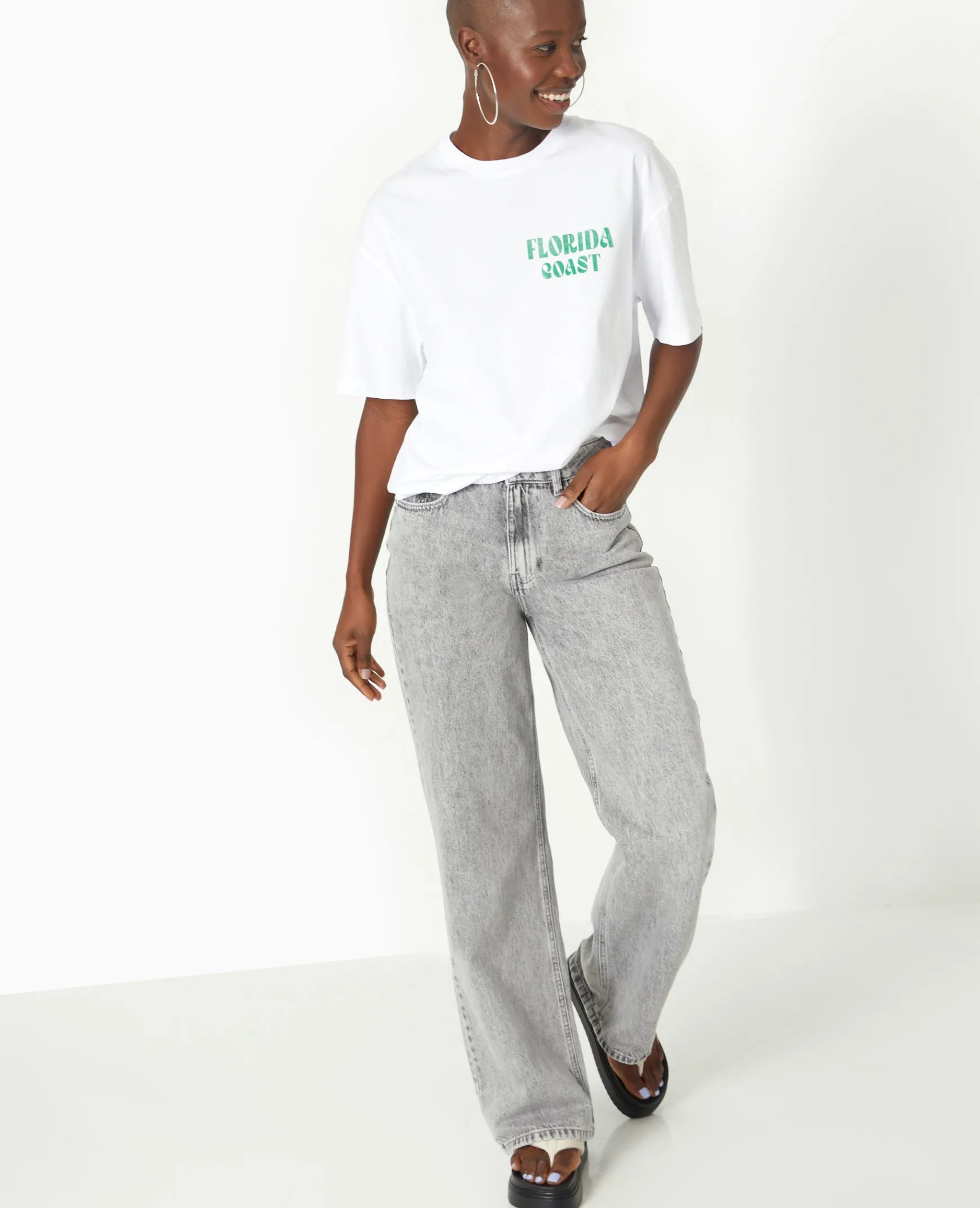 Pimkie T-Shirt Et Top^T-shirt Oversize Avec Print Devant Et Dos -