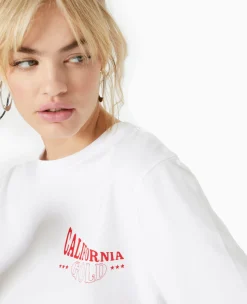 Pimkie Toute La Collection|T-Shirt Et Top^T-shirt Oversize Avec Print Poitrine Et Dos -