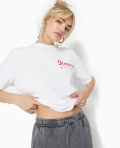 Pimkie Toute La Collection|T-Shirt Et Top^T-shirt Oversize Avec Print Poitrine Et Dos -