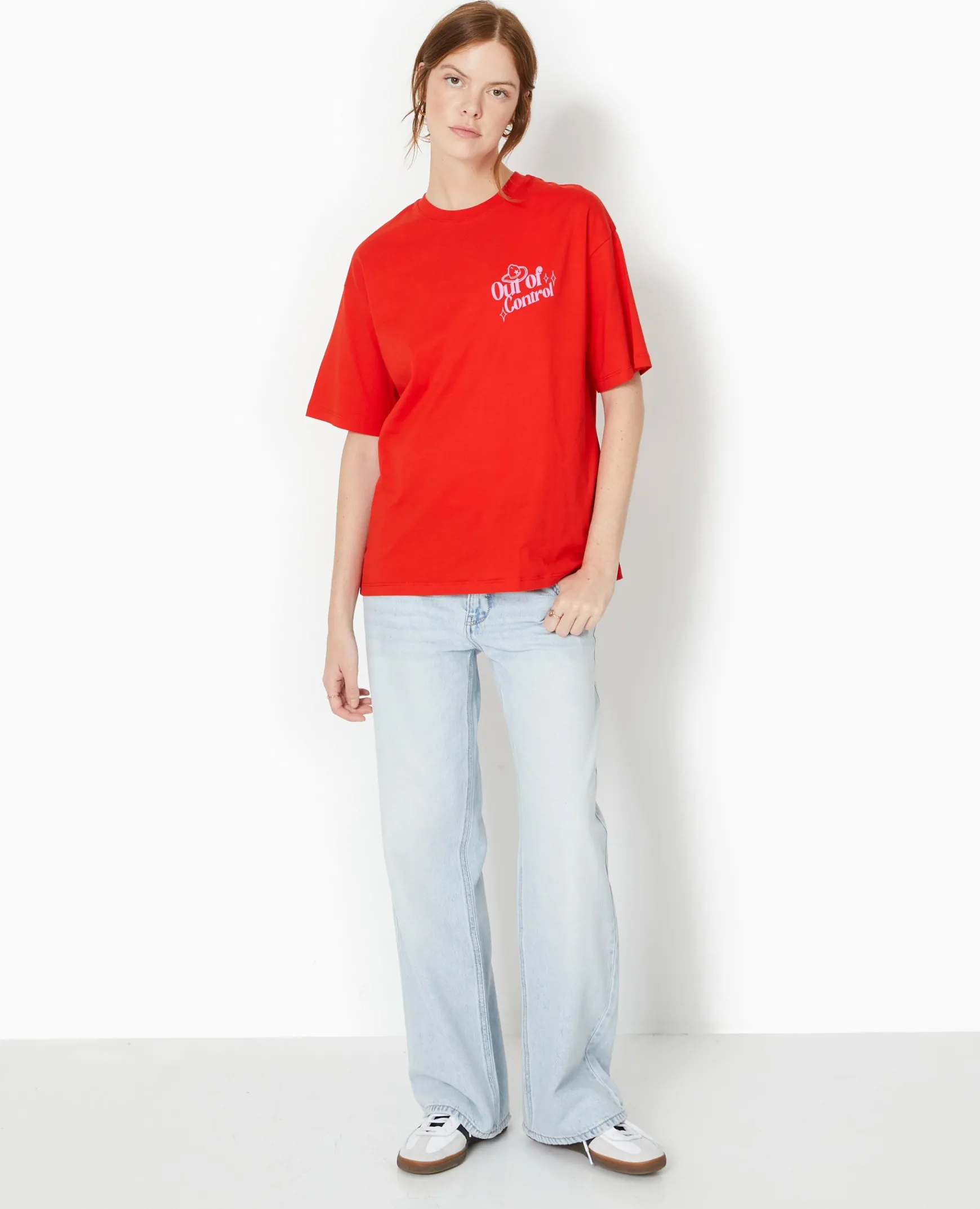 Pimkie T-Shirt Et Top^T-shirt Oversize Avec Print Devant Et Dos -