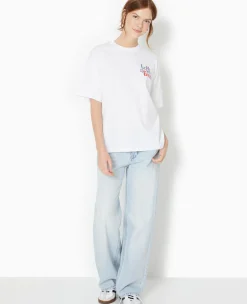 Pimkie Toute La Collection|T-Shirt Et Top^T-shirt Oversize Avec Print Devant Et Dos -