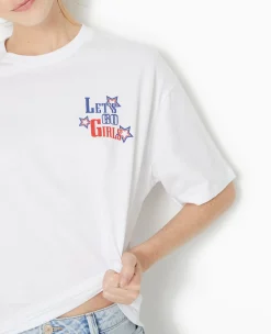 Pimkie Toute La Collection|T-Shirt Et Top^T-shirt Oversize Avec Print Devant Et Dos -
