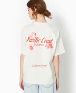 Pimkie Toute La Collection|T-Shirt Et Top^T-shirt Oversize Avec Print Devant Et Dos -