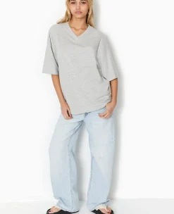 Pimkie T-Shirt Et Top^T-shirt Oversize Col V Manches Descendues -