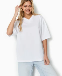 Pimkie T-Shirt Et Top^T-shirt Oversize Col V Manches Descendues -